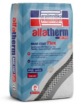 AlfaTherm Base Coat Flex - Αdhesive-Coating For Thermal Insulation Boards